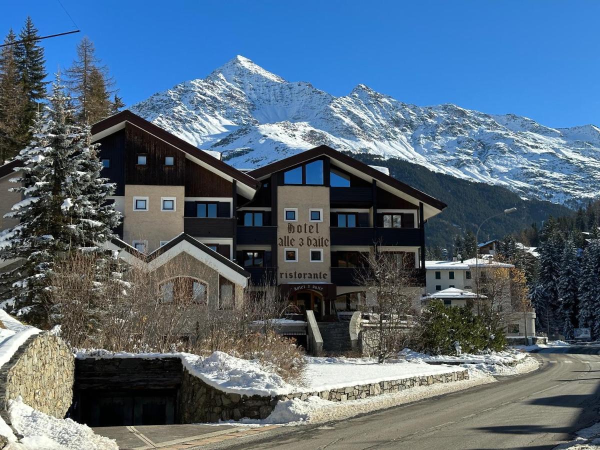 Hotel Alle Tre Baite Santa Caterina Valfurva Esterno foto